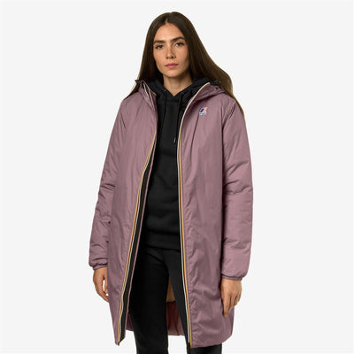 K-way Parka le vrai eiffel Orsetto Violet Dusty - Lothaire