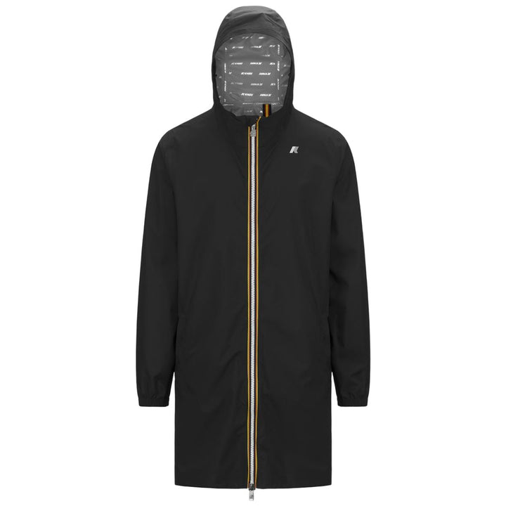 K - Way - Parka longue Thomas Eco Stretch dot Black Pure - Lothaire