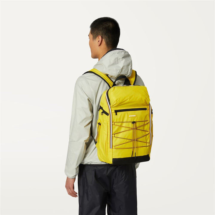 K Way - Sac à dos Monte limar Yellow Dark - Lothaire