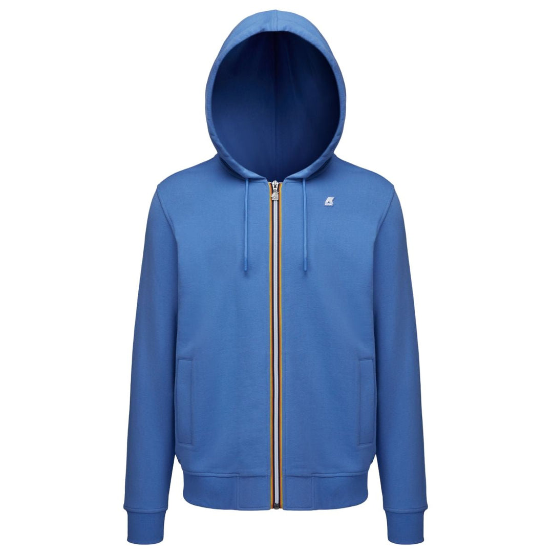 K-way Sweat à capuche zippé Anthony - Blue Ultra Marine - Lothaire