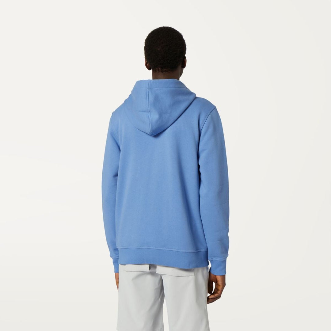K-way Sweat à capuche zippé Anthony - Blue Ultra Marine - Lothaire