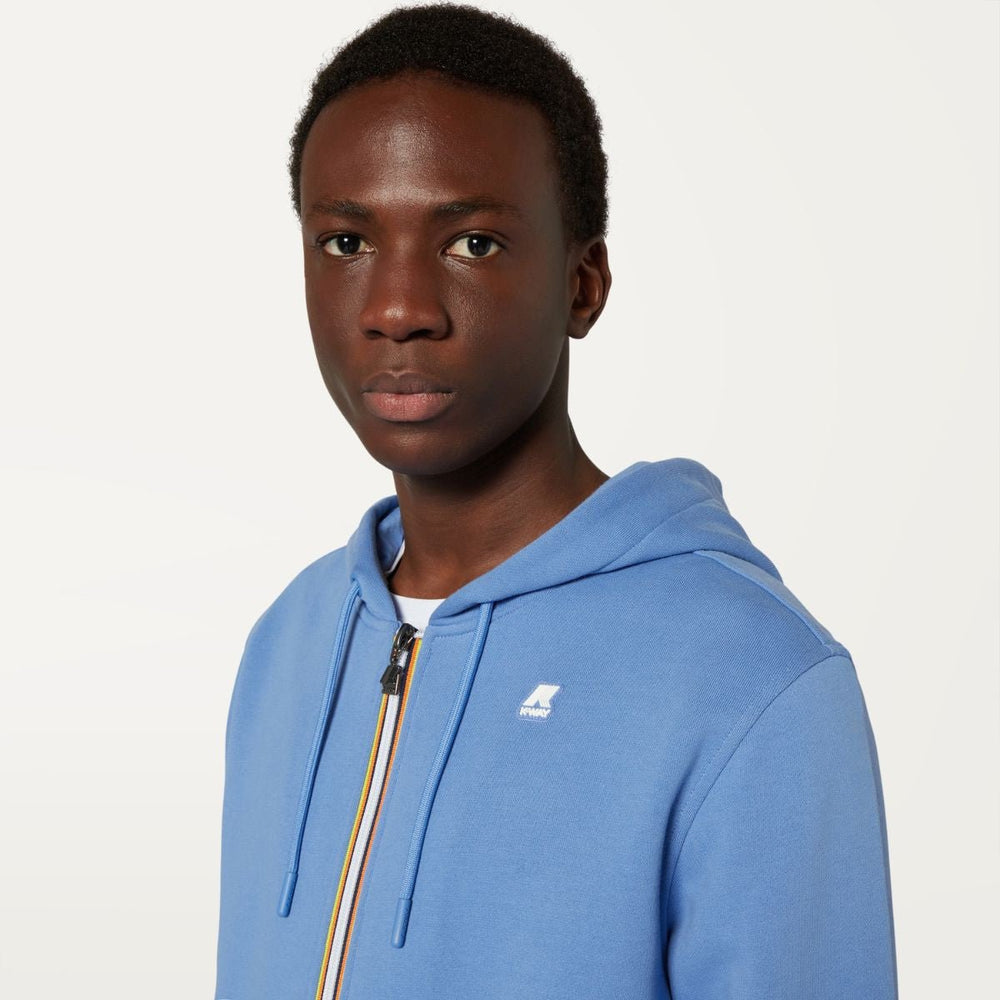 K-way Sweat à capuche zippé Anthony - Blue Ultra Marine - Lothaire