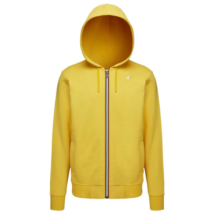 K-way Sweat à capuche zippé Anthony - Yellow Sunstruck - Lothaire