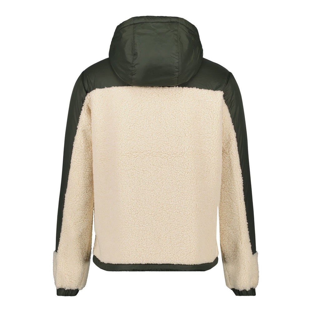 K-way Veste courte Le vrai 3.0 Ecru Green Black Orsetto - Lothaire