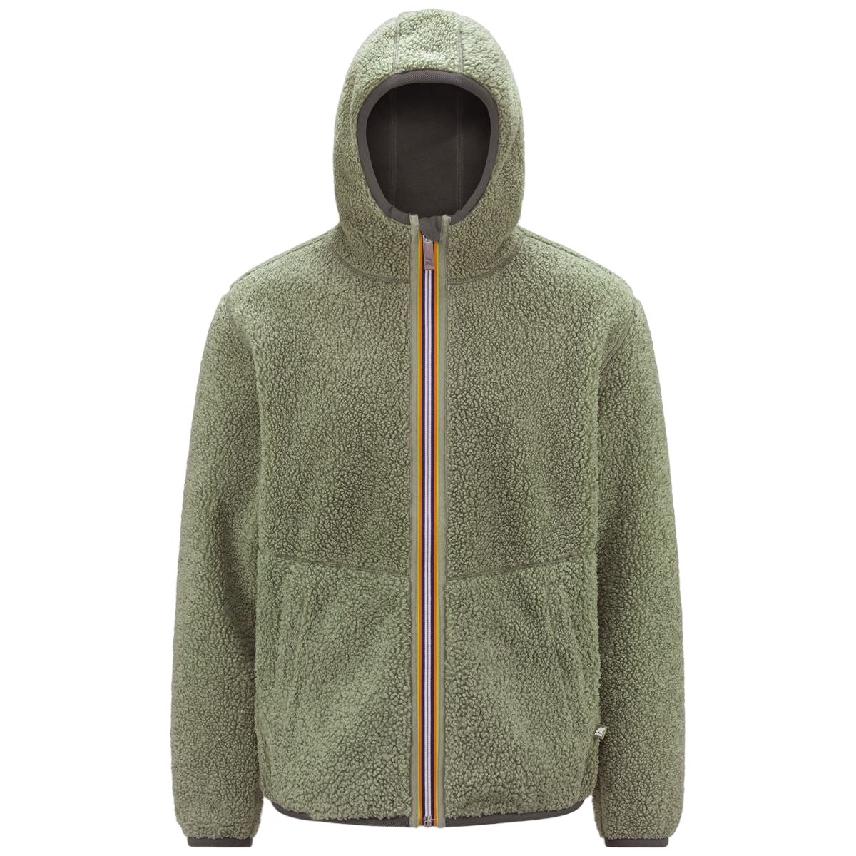 K-way Veste polaire Jacques Sherpa Double Green B - Green S - Lothaire