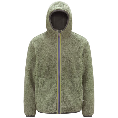 K-way Veste polaire Jacques Sherpa Double Green B - Green S - Lothaire