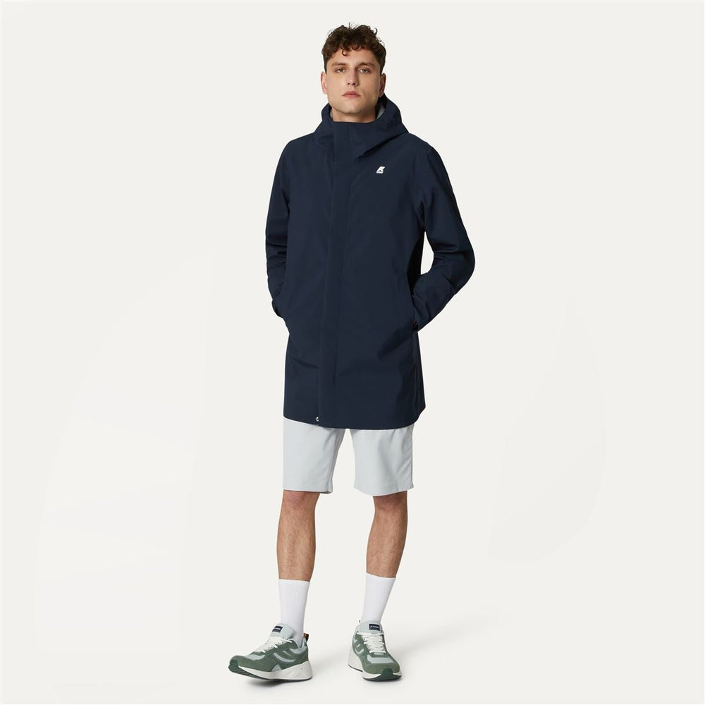 K-way Veste Tommy Bonded Jersey - Depht Blue - Lothaire