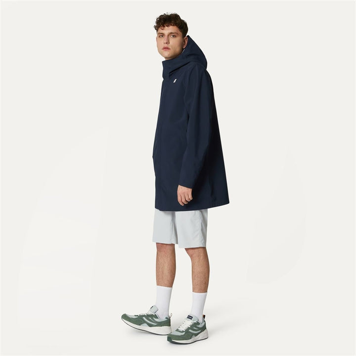 K-way Veste Tommy Bonded Jersey - Depht Blue - Lothaire