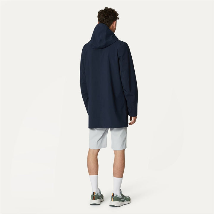K-way Veste Tommy Bonded Jersey - Depht Blue - Lothaire