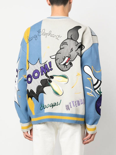 Kenzo Cardigan 'Bowling Elephant' - Lothaire