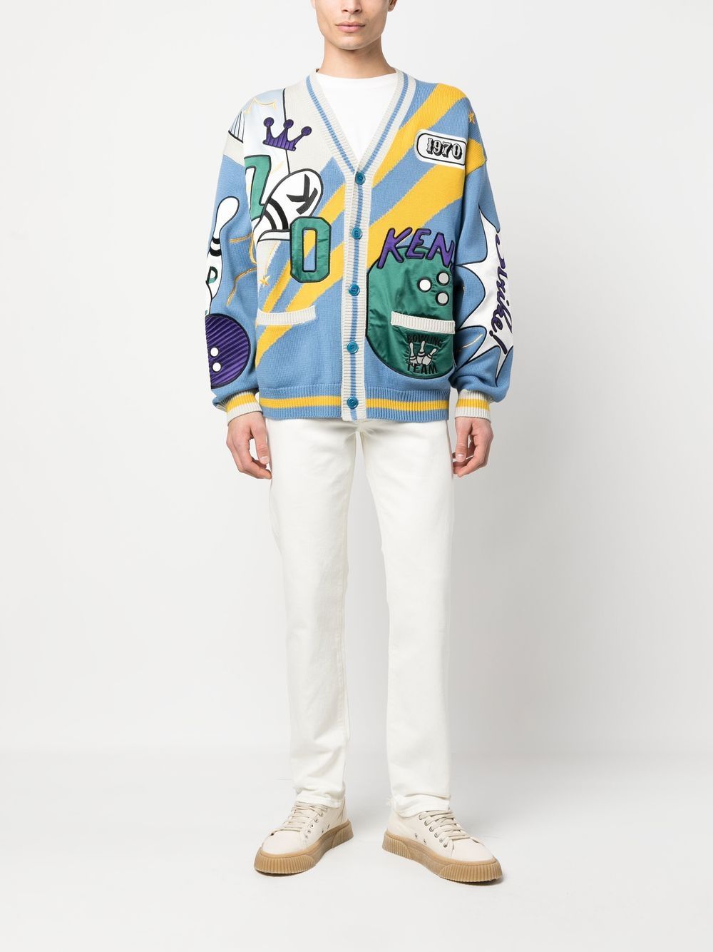 Kenzo Jean droit White Bara - Lothaire
