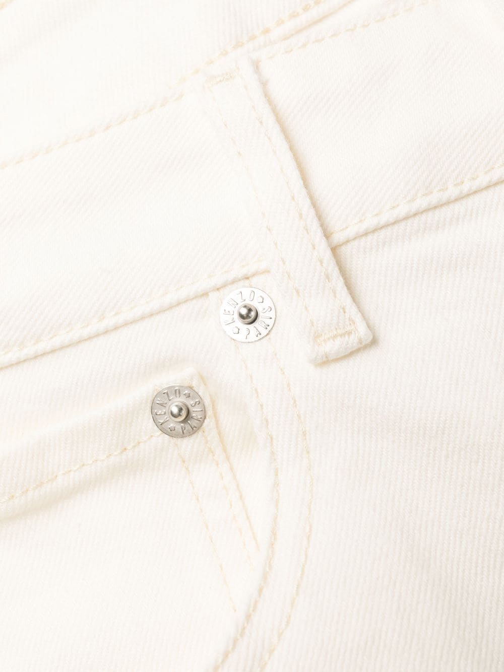 Kenzo Jean droit White Bara - Lothaire