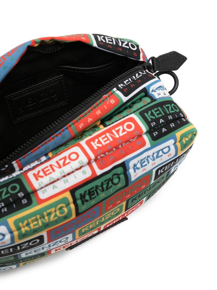 Kenzo Sacoche multicolore à patch logo - Lothaire