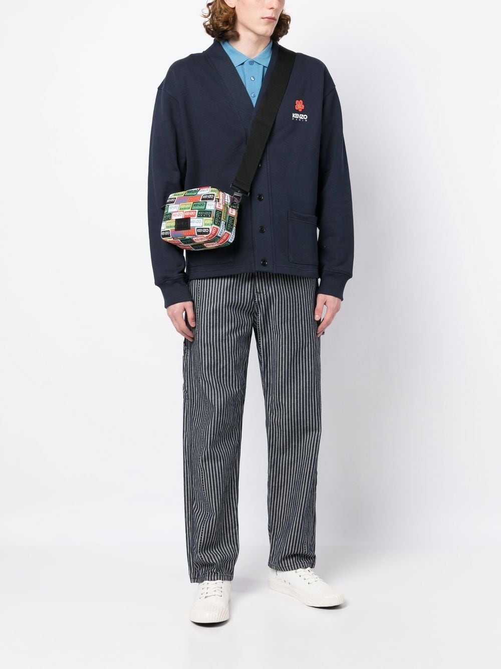 Kenzo Sacoche multicolore à patch logo - Lothaire