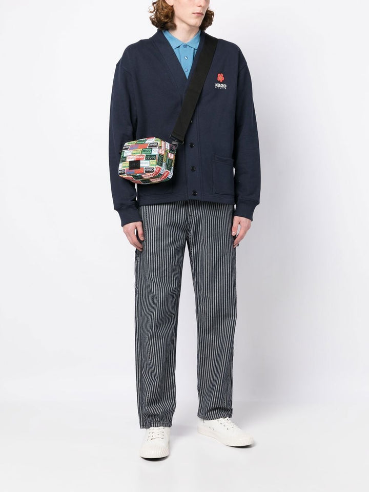 Kenzo Sacoche multicolore à patch logo - Lothaire