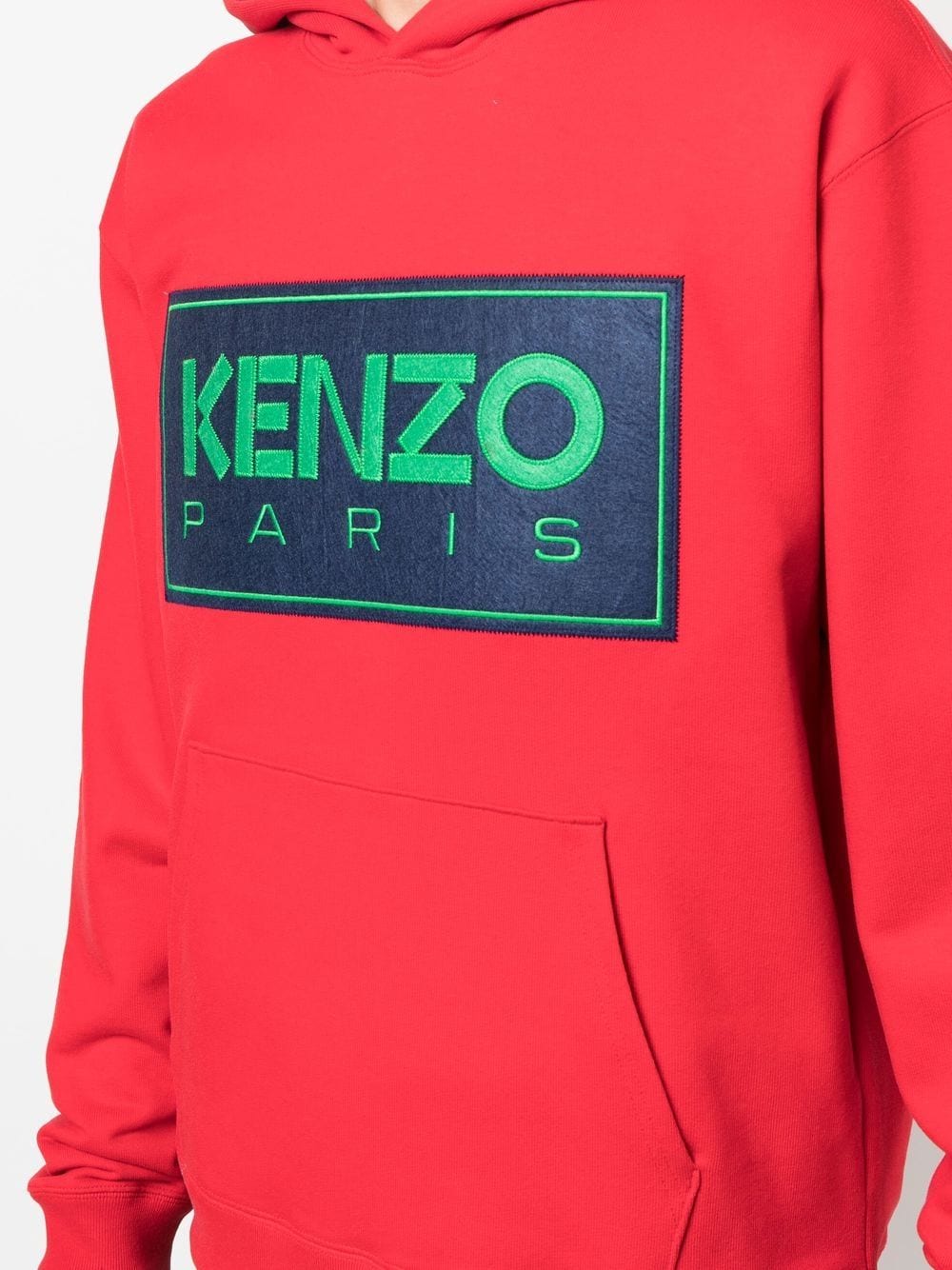 Kenzo Sweat à capuche rouge Paris - Lothaire boutiques
