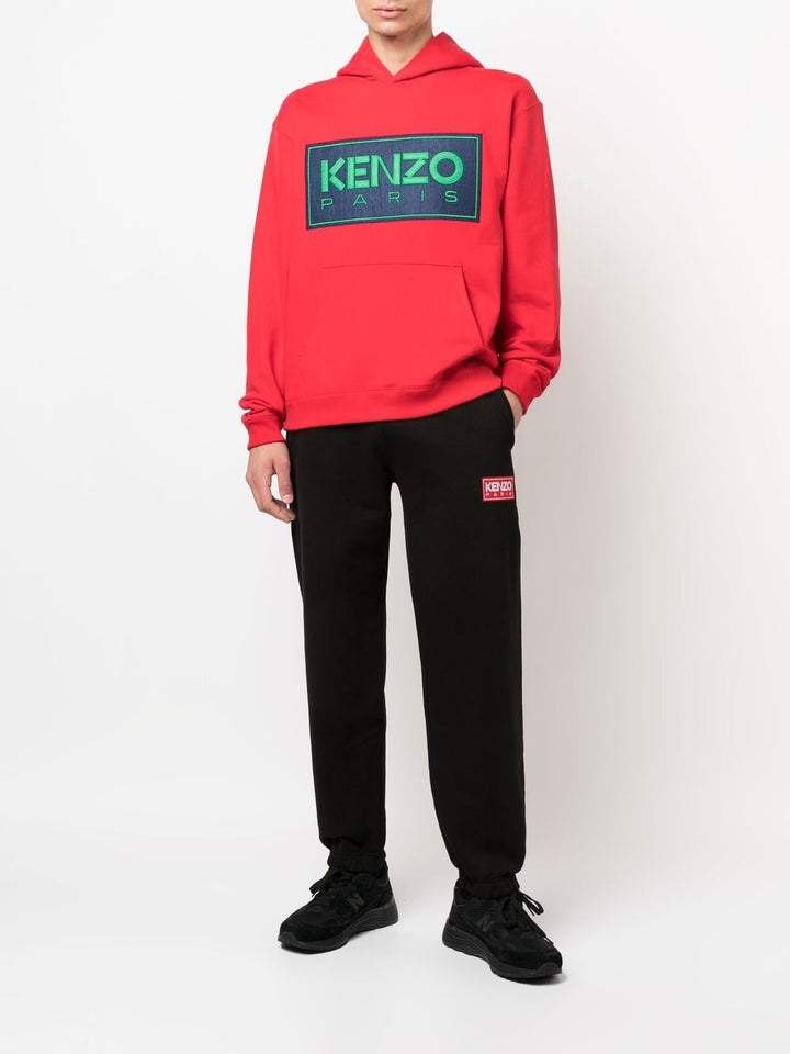 Kenzo Sweat à capuche rouge Paris - Lothaire boutiques