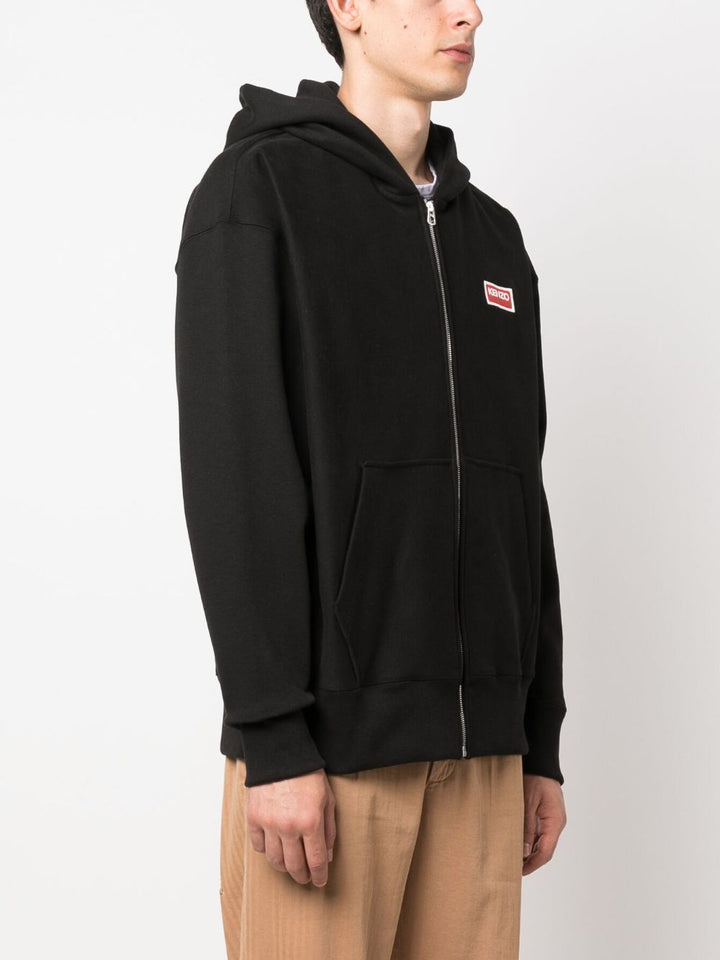Kenzo Sweat à capuche zippé Poppy - Lothaire