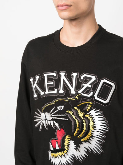 Kenzo Sweat black 'Varsity Jungle' - Lothaire