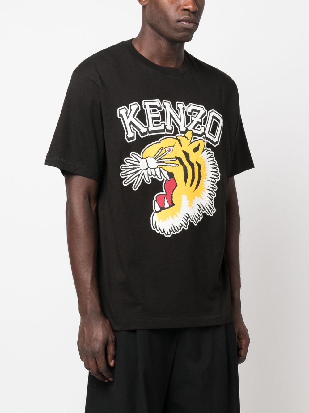 Kenzo T-shirt Black imprimé Tiger - Lothaire