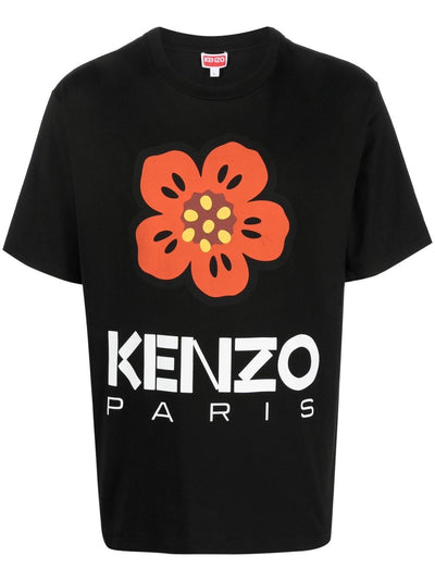 Kenzo T-shirt 'Boke Flower' Black - Lothaire