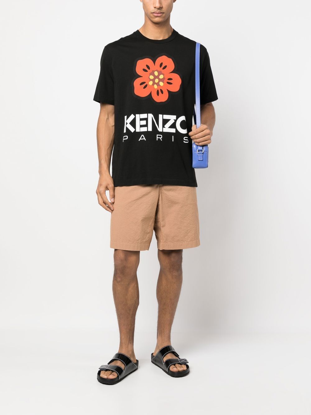 Kenzo T-shirt 'Boke Flower' Black - Lothaire