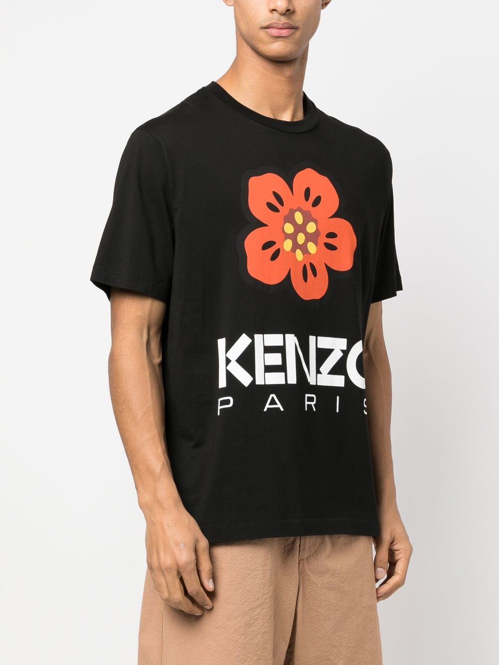 Kenzo T-shirt 'Boke Flower' Black - Lothaire