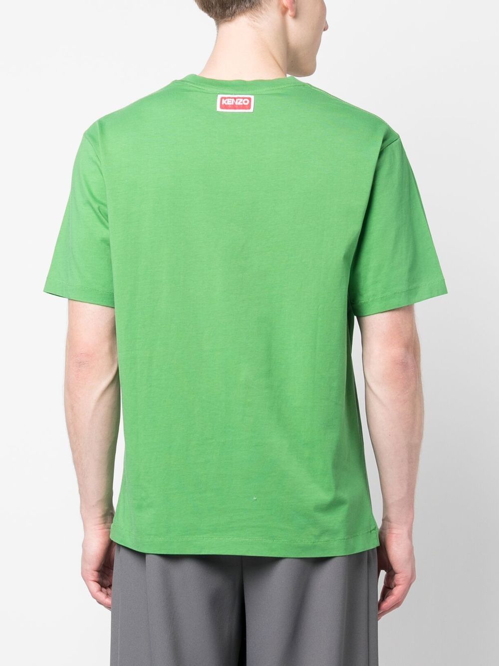 Kenzo T-shirt 'Boke Flower' Green - Lothaire
