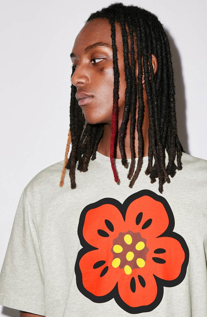 Kenzo T-shirt 'Boke Flower' Grey - Lothaire