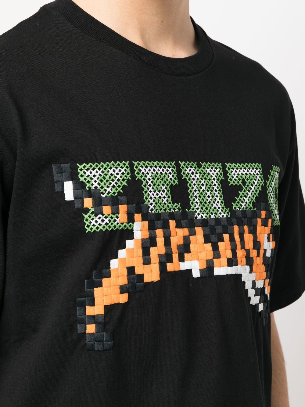 Kenzo T-shirt 'Kenzo Pixel' Black - Lothaire