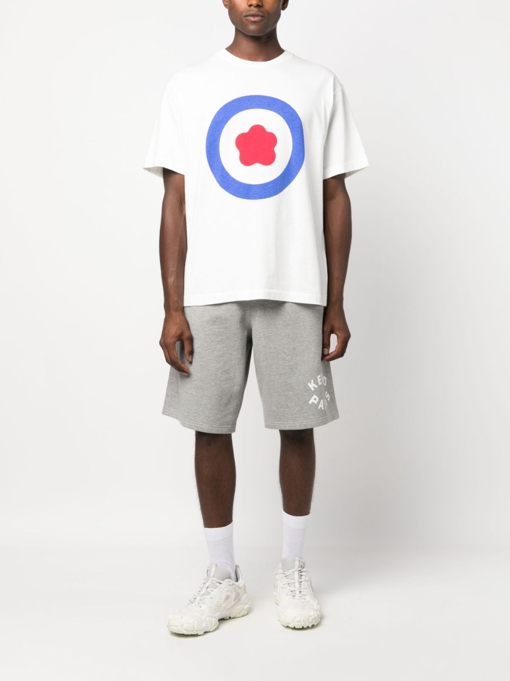 Kenzo T-shirt White imprimé Kenzo Paris - Lothaire