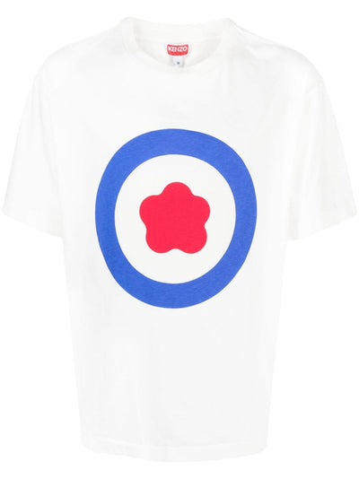 Kenzo T-shirt White imprimé Kenzo Paris - Lothaire