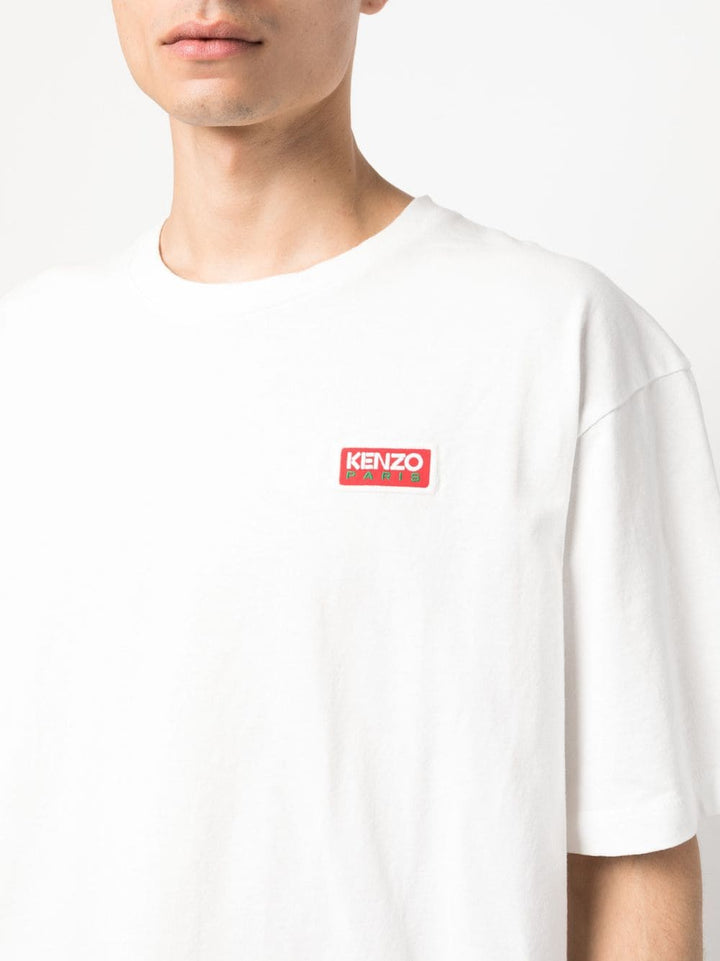 Kenzo T-shirt White imprimé Kenzo Paris - Lothaire