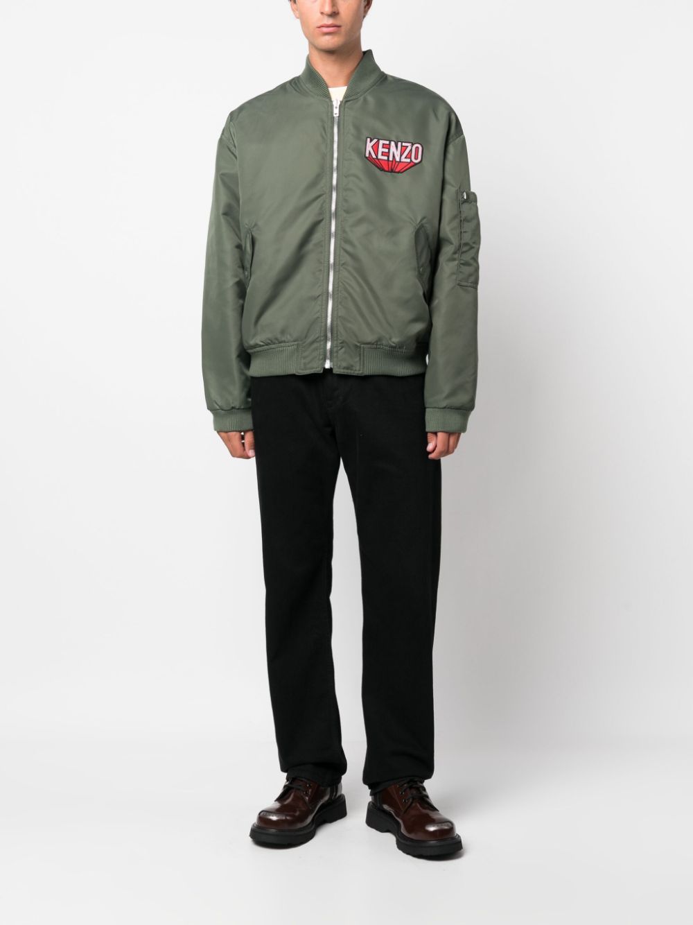 Kenzo Veste bomber Khaki - Lothaire