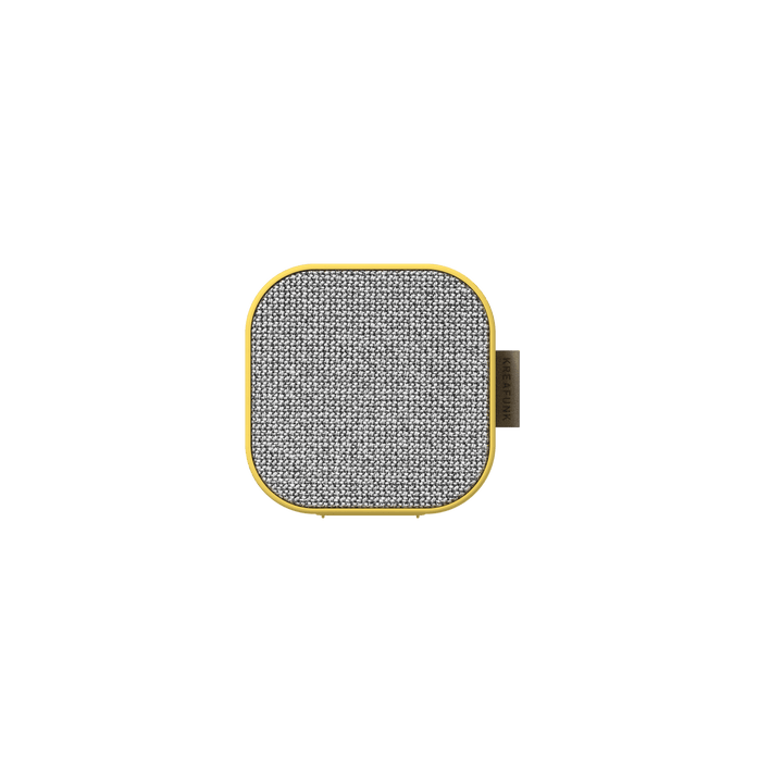 Kreafunk Enceinte Bluetooth portable aCube CARE Jaune - Lothaire boutiques