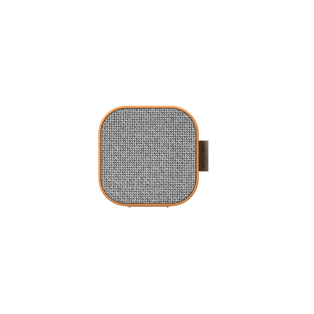 Kreafunk Enceinte Bluetooth portable aCube CARE Orange - Lothaire boutiques