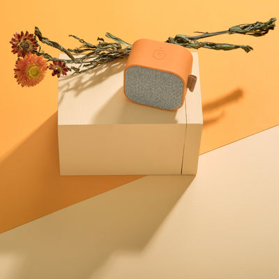 Kreafunk Enceinte Bluetooth portable aCube CARE Orange - Lothaire boutiques