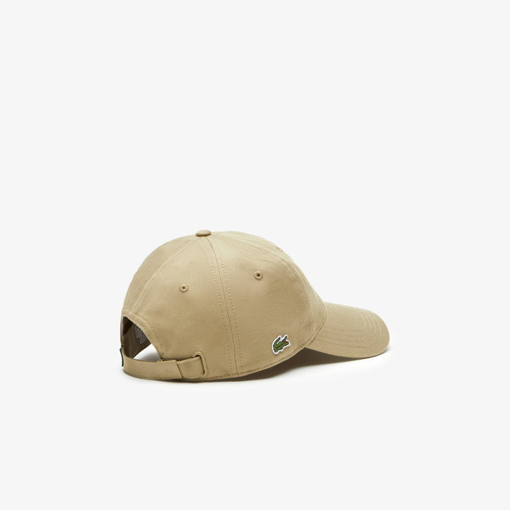 Lacoste - Casquette beige en twill de coton biologique - Lothaire