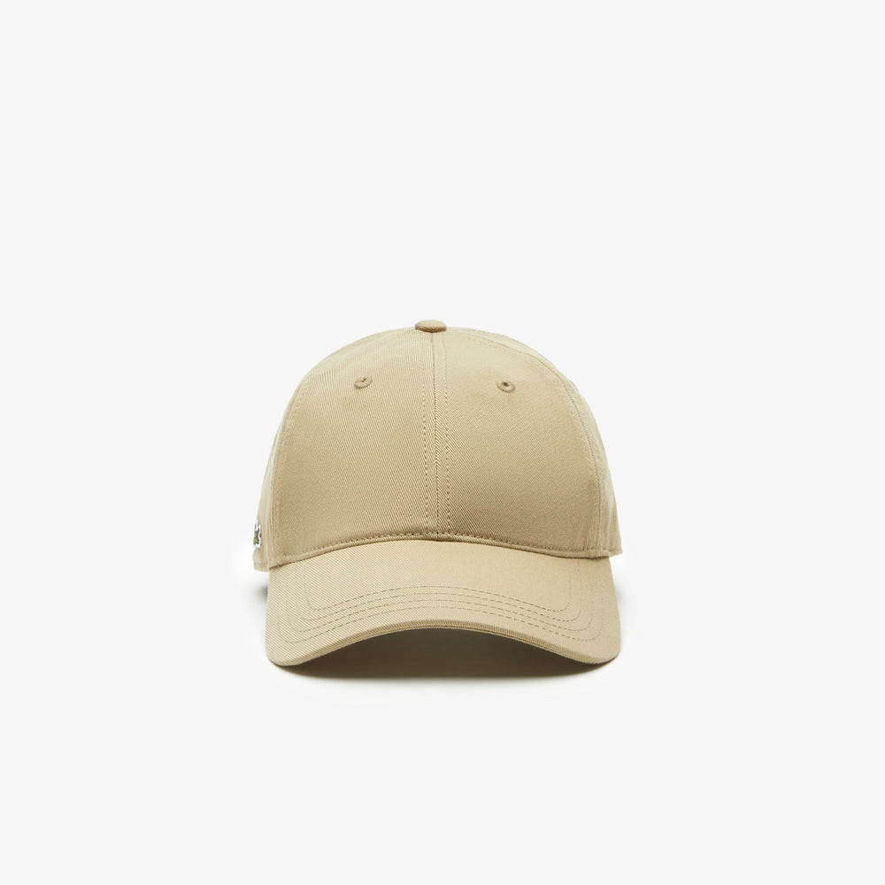 Lacoste - Casquette beige en twill de coton biologique - Lothaire