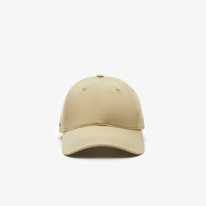 Lacoste - Casquette beige en twill de coton biologique - Lothaire