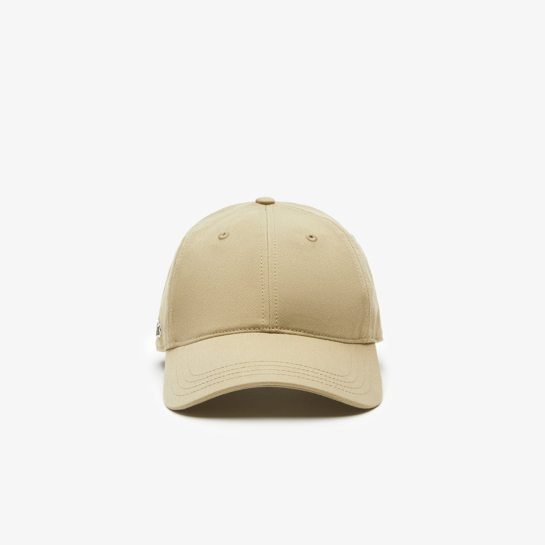 Casquette unisexe ajustable Lacoste en twill de coton biologique