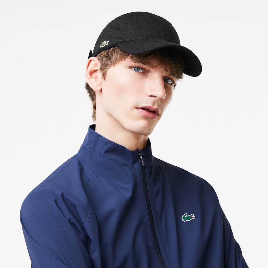 Lacoste - Casquette noir en twill de coton biologique - Lothaire