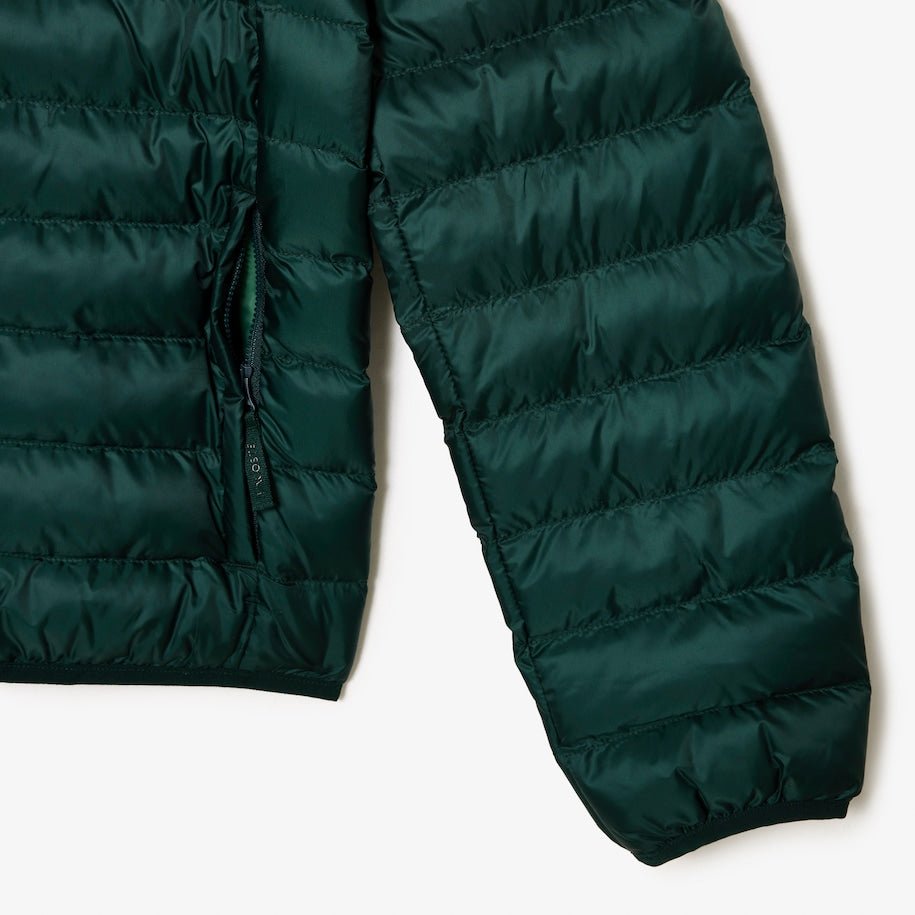 Lacoste - Doudoune Vert matelassé avec capuche - Lothaire