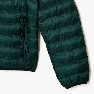 Lacoste - Doudoune Vert matelassé avec capuche - Lothaire