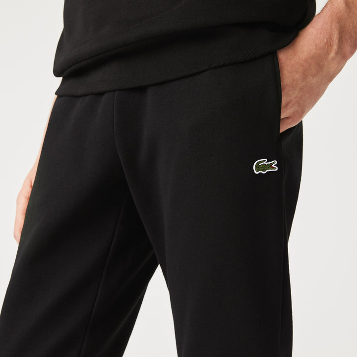 Lacoste Pantalon jogging noir en molleton - Lothaire