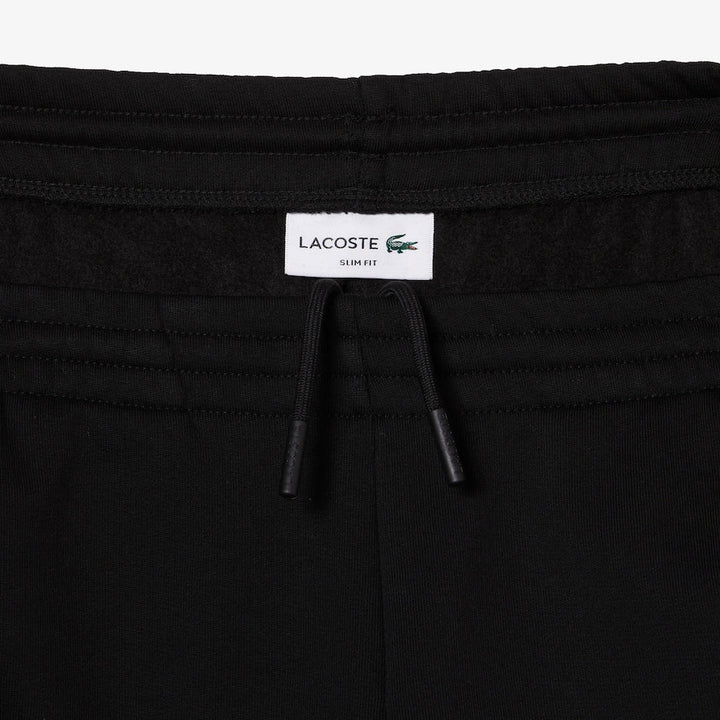 Lacoste Pantalon jogging noir en molleton - Lothaire