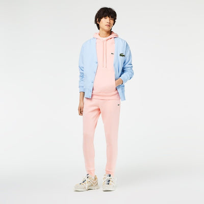 Lacoste Pantalon jogging rose en molleton - Lothaire
