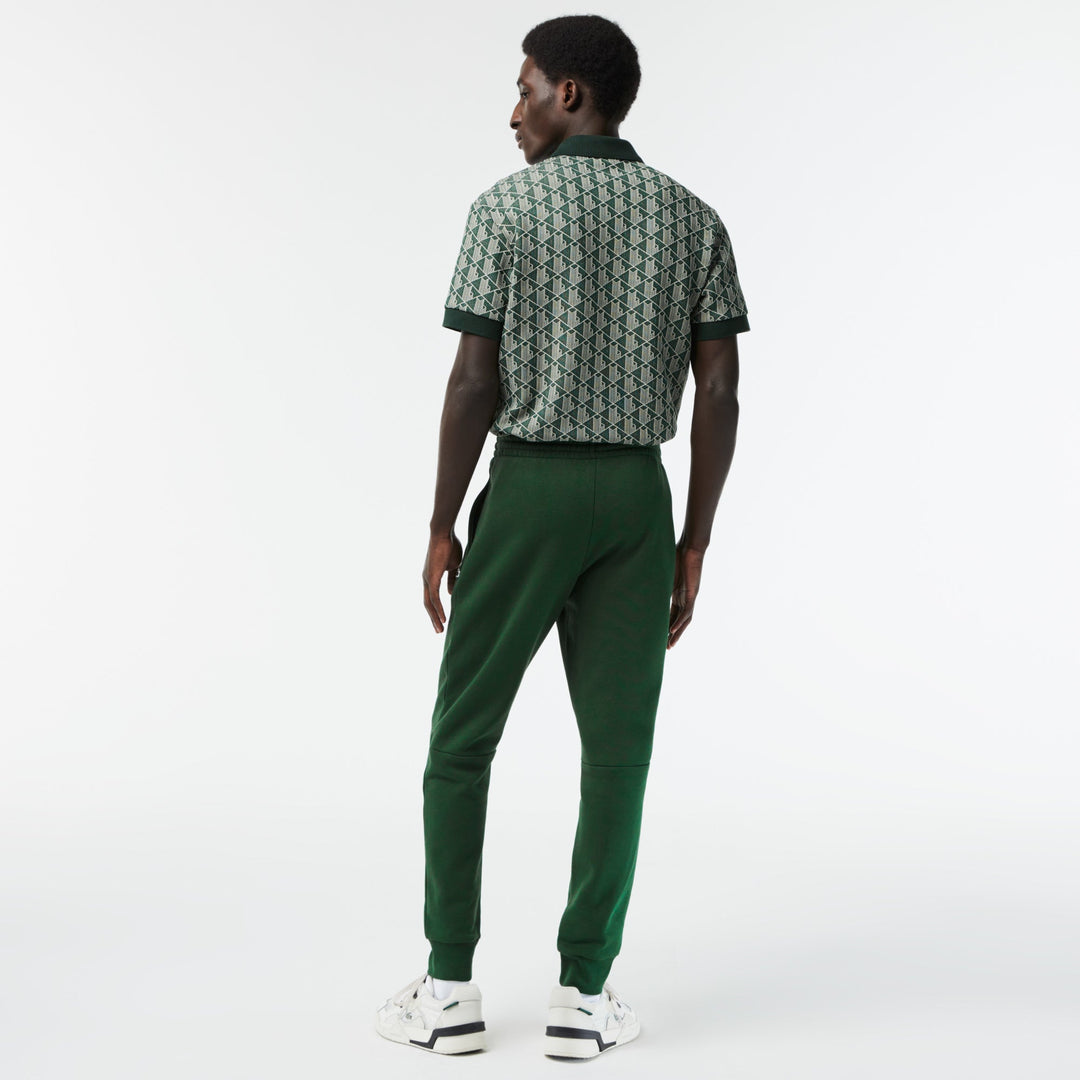 Lacoste Pantalon jogging vert en molleton - Lothaire
