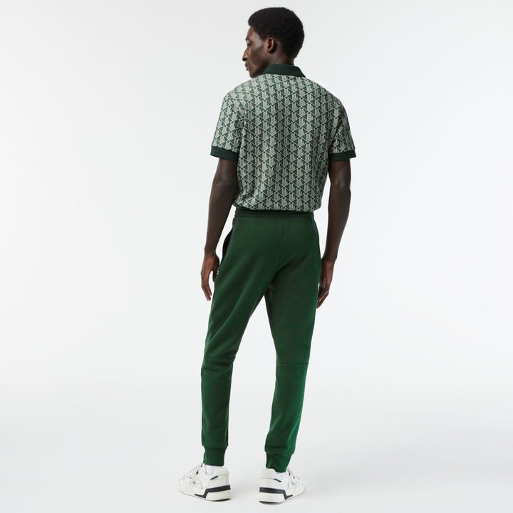 Lacoste Pantalon jogging vert en molleton - Lothaire
