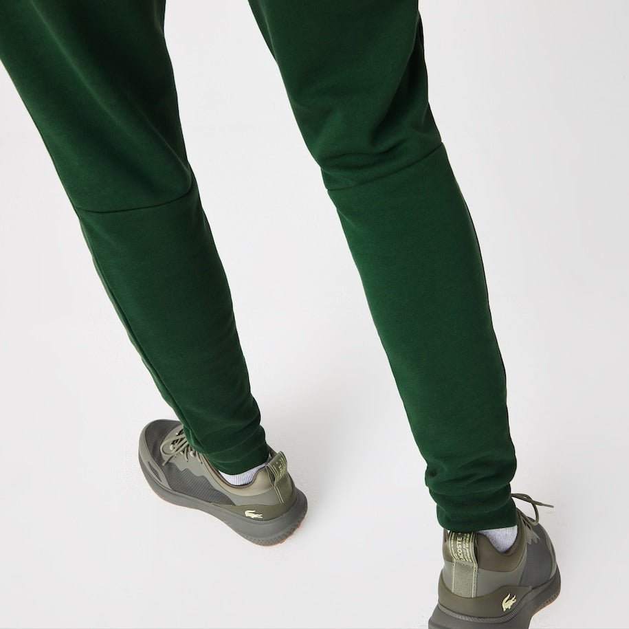 Lacoste Pantalon jogging vert en molleton - Lothaire